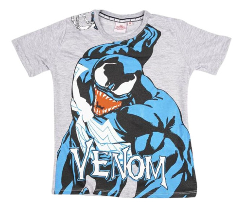 Remera Hombre Araña Manga Corta Spiderman Venom 80949 Marvel