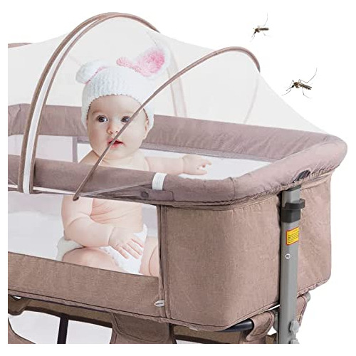 Nordmiex Cuna De Noche 3 En 1 Para Bebé Niña O Niño, Cuna Po