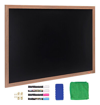 Vevor 35 X46 Rustic Wood Framed Chalkboard Wall Hanging Zzi