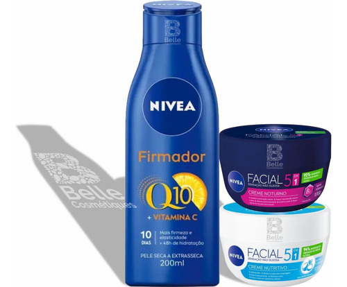 Loção Firmador Q10 200ml Pele Seca + Nutritivo E Noturno