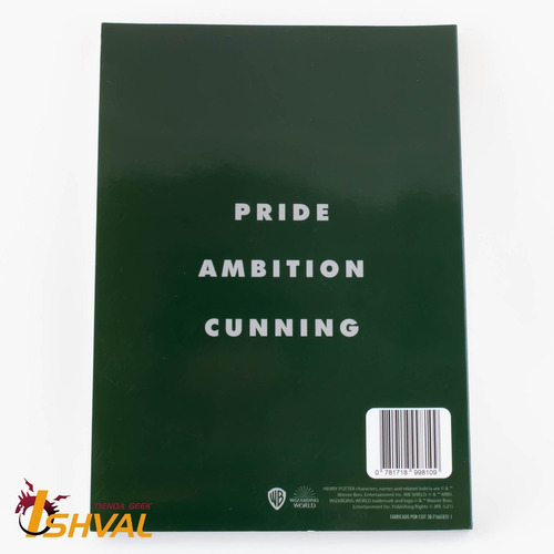 Imagen 4 de 5 de Cuaderno Geek - Harry Potter - Slytherin