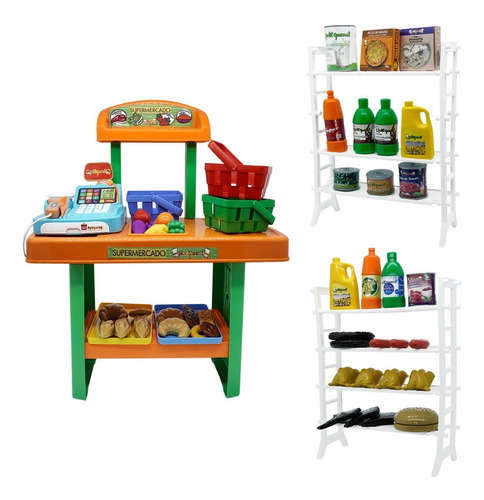 Lionel´s Supermercado Infantil Juguete + Caja Registradora C