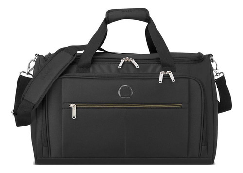 Bolso De Viaje 50 Cm. Apto Cabina Delsey Pin Up Color Negro Negro