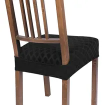 Comprar Fundas De Asiento Elásticas Sillas De Comedor Juego De...