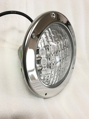 Lampara Led Color Alberca 24w 25cm Ultra Plana 3.2m Cable