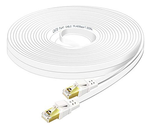 Cat8 Ethernet Cable 100ft, High Speed Outdoor And Indoor Ava