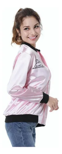 Pink Ladies Chamarra De Béisbol Rosa Cosplay De Disfraz 2024