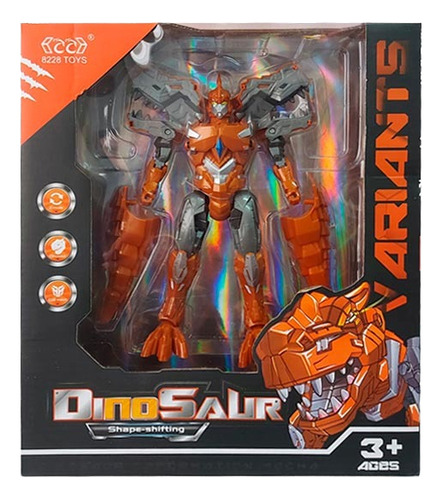 Figura Dinosaur Shape-shifting T-rex Transformable Nara O Ro