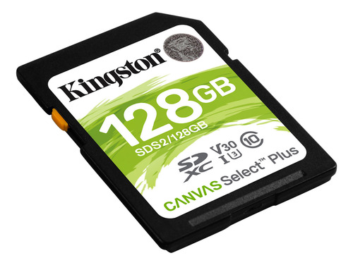 Tarjeta Memoria Kingston Sdxc Uhs-i Canvas Select Plus 128gb