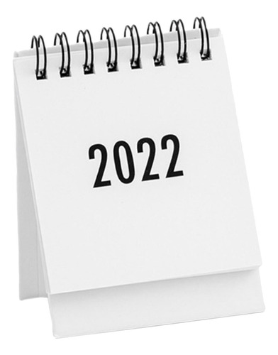 Calendario De Escritorio 2022 Organizador De Agenda Blanco