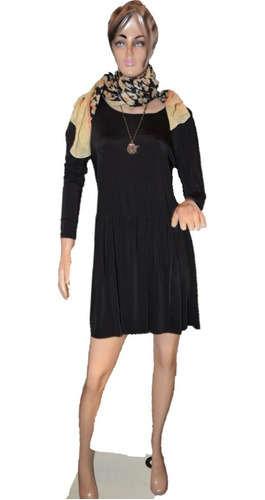  Maria Cher Vestido Clasico Modelo Danvill Negro