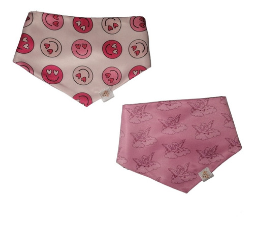 Set 3  Bandanas Para Mascotas San Valentín 