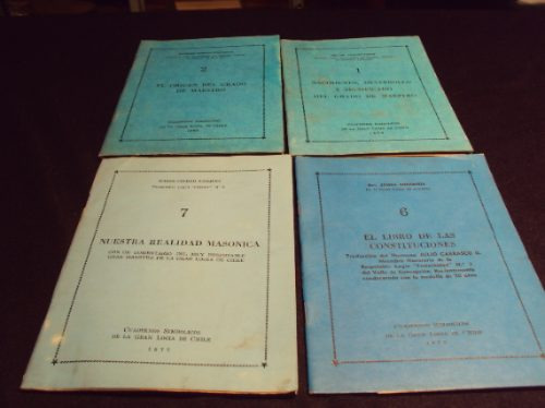 Masoneria, Cuadernos Simbolicos Nº 1 2 6 7 (4)