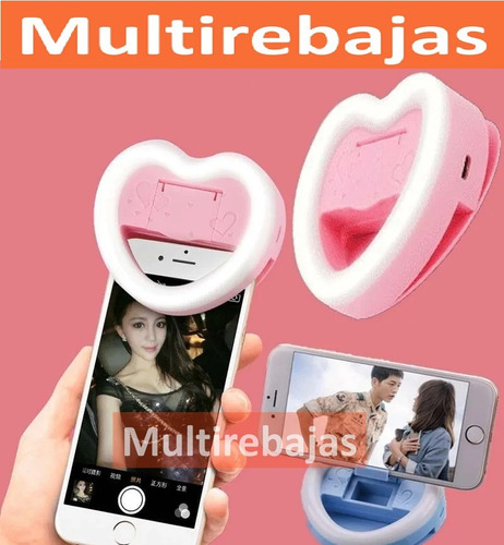 Imagen 4 de 4 de Aro Luz Led Ring Selfie Para Celulares