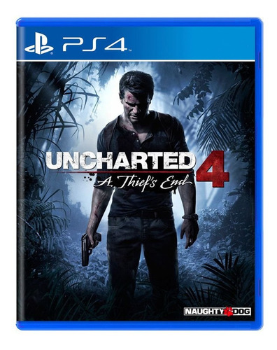 Jogo Uncharted 4: A Thief's End - Ps4
