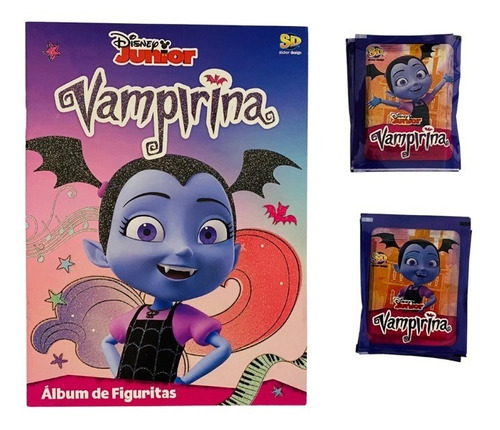 1 Álbum + 50 Sobres De Figuritas Vampirina-promo Lanzamiento