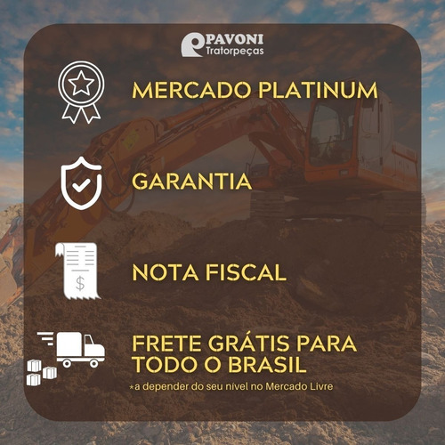 Junta Do Cabeçote 2 Furos Compatível Com Ec140b Motor D4d