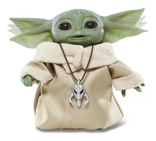 Boneco Eletronico Baby Yoda The Child Star Wars Hasbro F1119