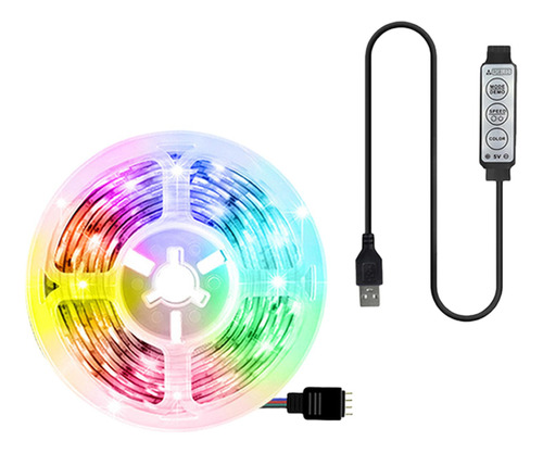 Tira De Luz De Fondo, Rgb, Flexible, Ip65, Resistente Al Agu