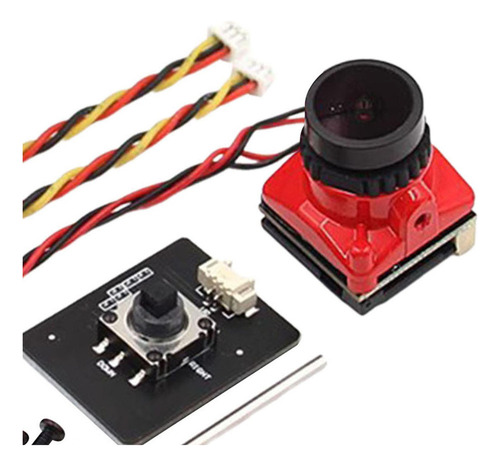 Cámara 1800tvl Fpv 1/1.8 Cámara Rts Ajustable Con Naranja