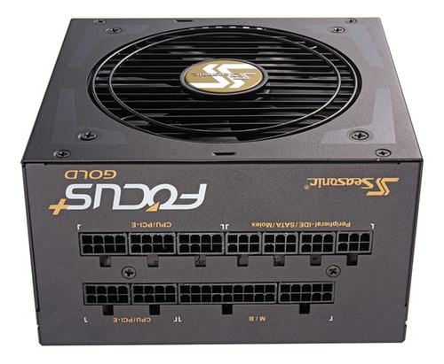 Imagen 3 de 3 de Fuente de alimentación para PC Sea Sonic Electronics Focus Plus Gold Series SSR-850FX 850W black 100V/240V