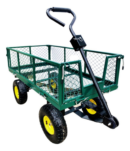 Carro De Jardin Con Barandas Multipropósito