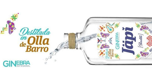 Ginebra Japi Mexicano Hidalgo 45° Artesanal Gin