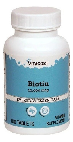 Biotina Americana 10.000 Mcg Original 10 - L a $500