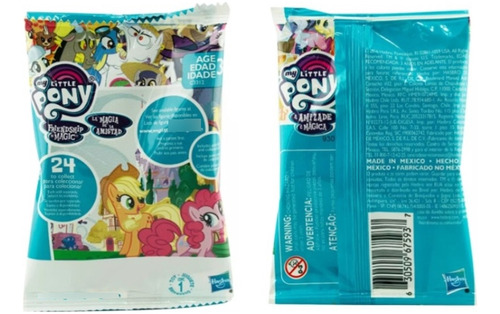 3 Sobres De My Little Pony Con Pony Y Tarjeta Hasbro