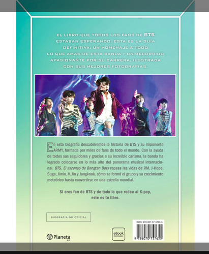 Libro Bts. El Ascenso De Bangtan Boys (original)