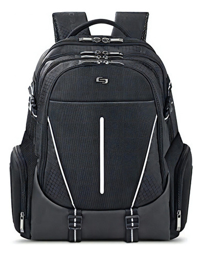 Mochila Solo New York acv700-4 color black diseño solo 1L