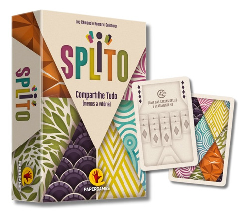 Splito - Jogo De Cartas Papergames