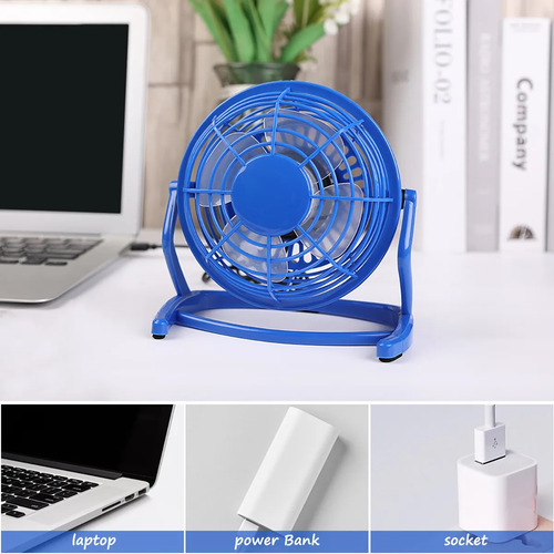 Miniventilador Usb Portátil De 4