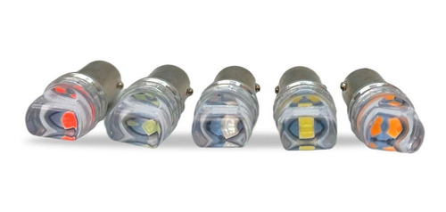 Led 1 Polo Ba9s Lupa Alto Brillo Colores Extremo