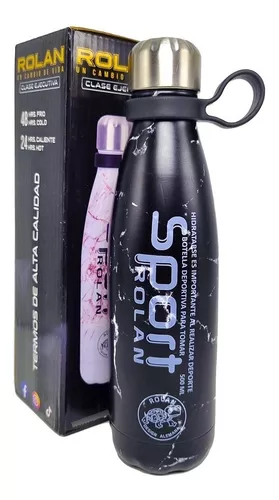 Botella Térmica Sport 500ml Acero Inoxidable Termo Para Agua