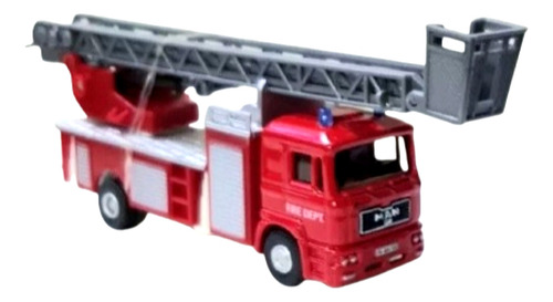 Camion Man F2000 Bomberos, 16 Cm. Esc. 1/72 Caja Cambiada