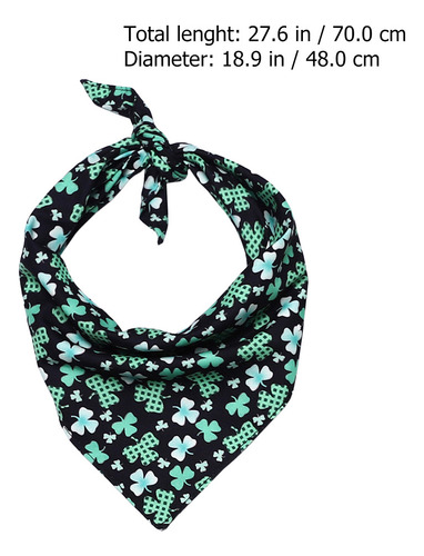 Bufanda Triangular Multiusos Con Estampado De Diadema Para M