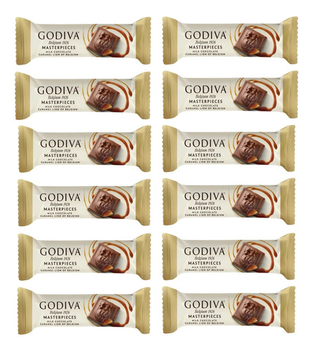 Godiva Masterpiece Pascua Leche Chocolate Caramel Leon De 1