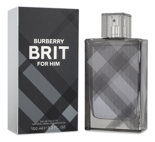 Burberry Brit Men 100ml Edt Spray - Caballero