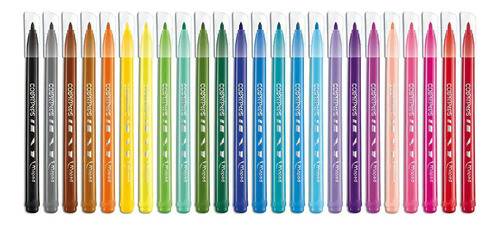 Plumones Color Peps Ocean Maped 845924 Lavables Agua C/24 Pz