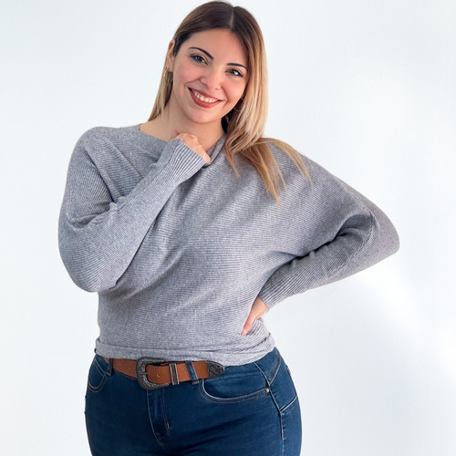 Imagen 4 de 4 de Sweater Manga Murciélago Colores.