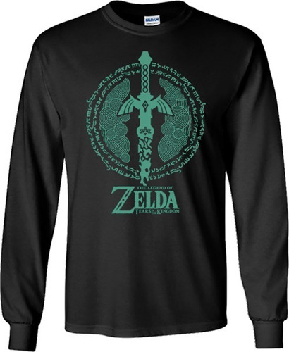 Zelda Playeras Manga Larga Para Hombre Y Mujer D4