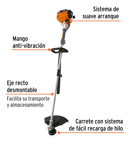 Desbrozadora de césped Truper DES-30R