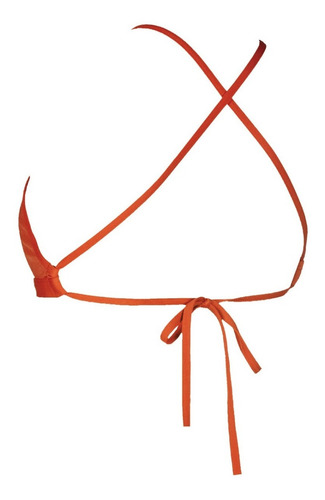 Imagen 2 de 6 de Corpiño Natacion Arena Solid Tie Back Top Parte Superior