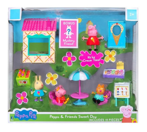 Brinquedo Peppa Pig - Playset Friends Hora De Brincar Sunny