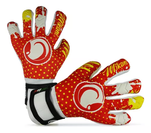 Guantes de Arquero Fútbol Adulto Super Grip – Rojo