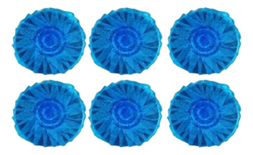 Pack 6 Pastillas Limpiadoras Para Baño Azul