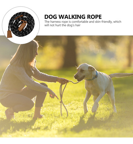 Cuerda De Tracción Para Perros Al Aire Libre, Larga Y Pequeñ