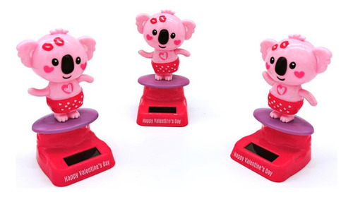 3 Adorable Sacudiendo Cabeza Koala Escritorio Sobre Mesa