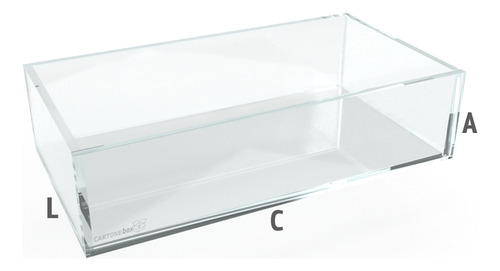 Bandeja Acrílico 60x50 Cm Transparente Lavabo 50x60
